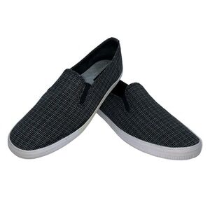 American Eagle Plaid Slip-on Sneakers Size 9 Women’s